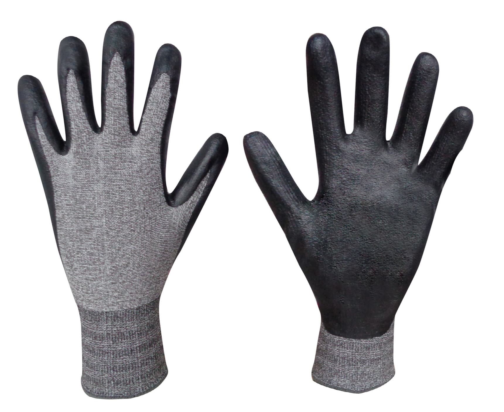 Natural Grip100 Bamboo charcoal_NBR Foam coating gloves